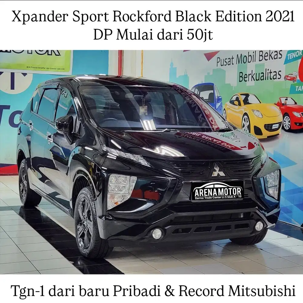 [KM 20rb] Xpander Sport Rockford 2021 Black Edition# Mitsubishi AT 1.5