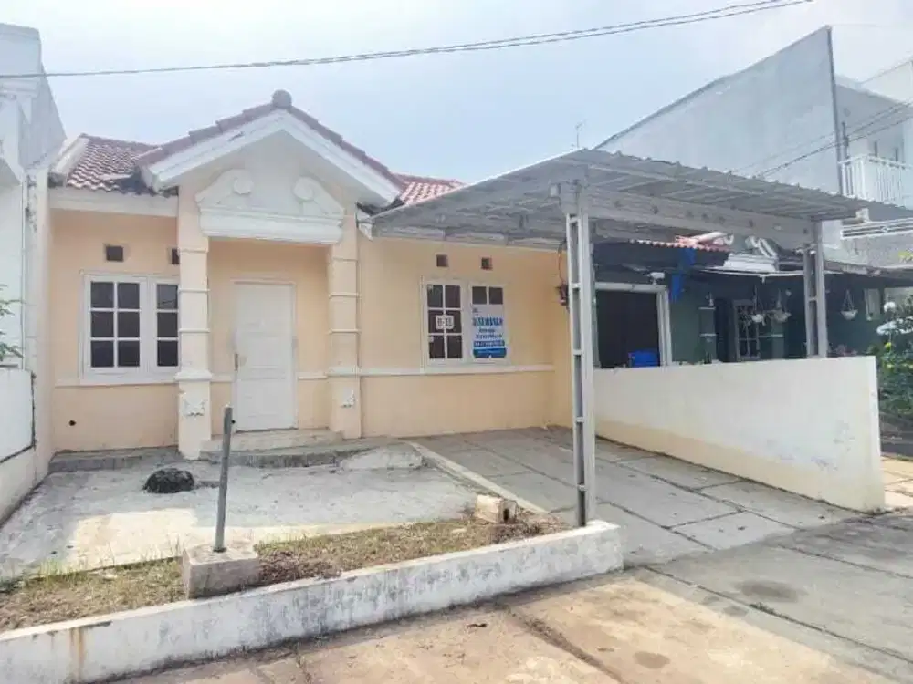 Rumah Deltamas Cluster Catania Luas 189 Rp. 28 Jt /tahun 2 KT 1 KM