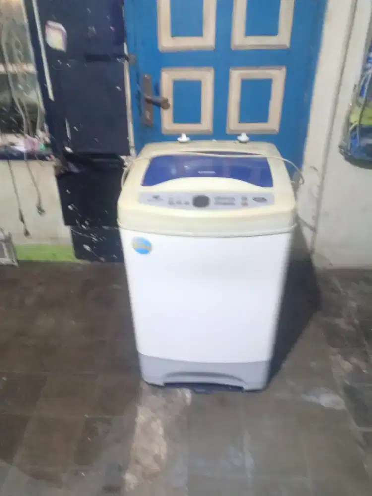 Jual mesin cuci Samsung 1 tabung 9 kg mesin ori digital Uda di manual