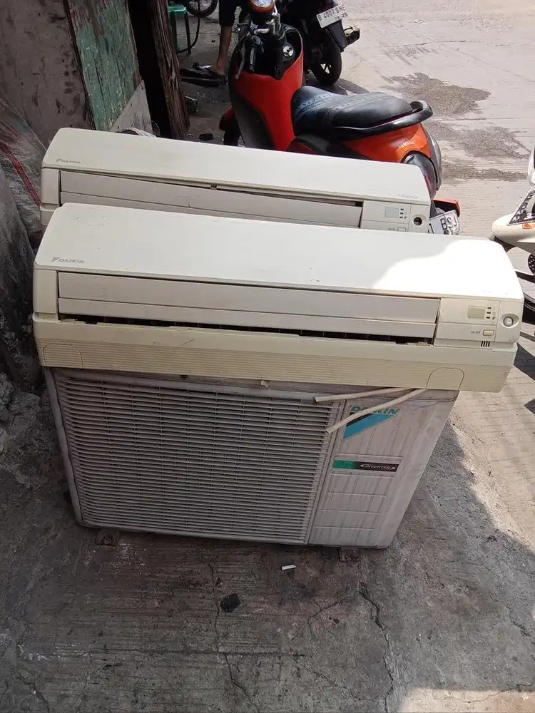 Terima ac bekas rusak