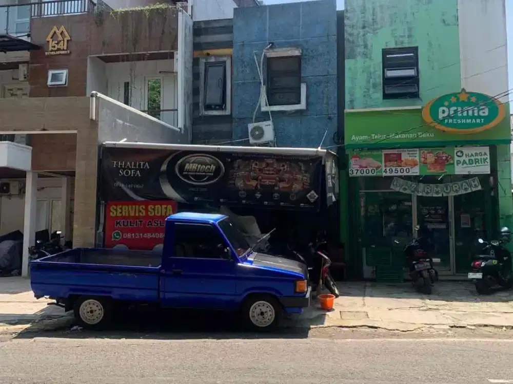 dijual rumah murah harga dibawah pasaran di jalan raya pepaya, kel. jagakarsa, kec. jagakarsa, kota jakarta selatan