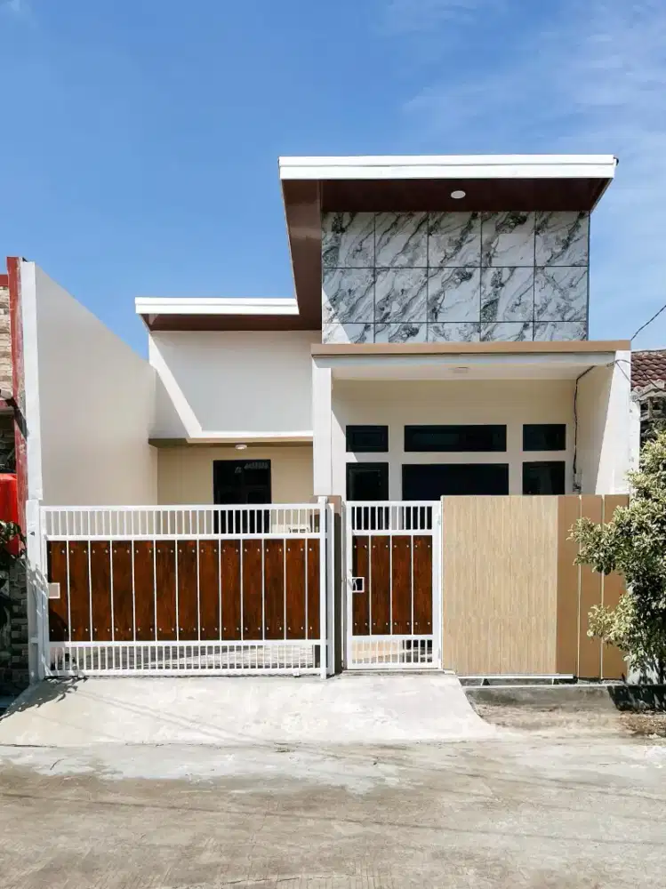 Rumah modern minimalis di pondok ungu permai Bekasi