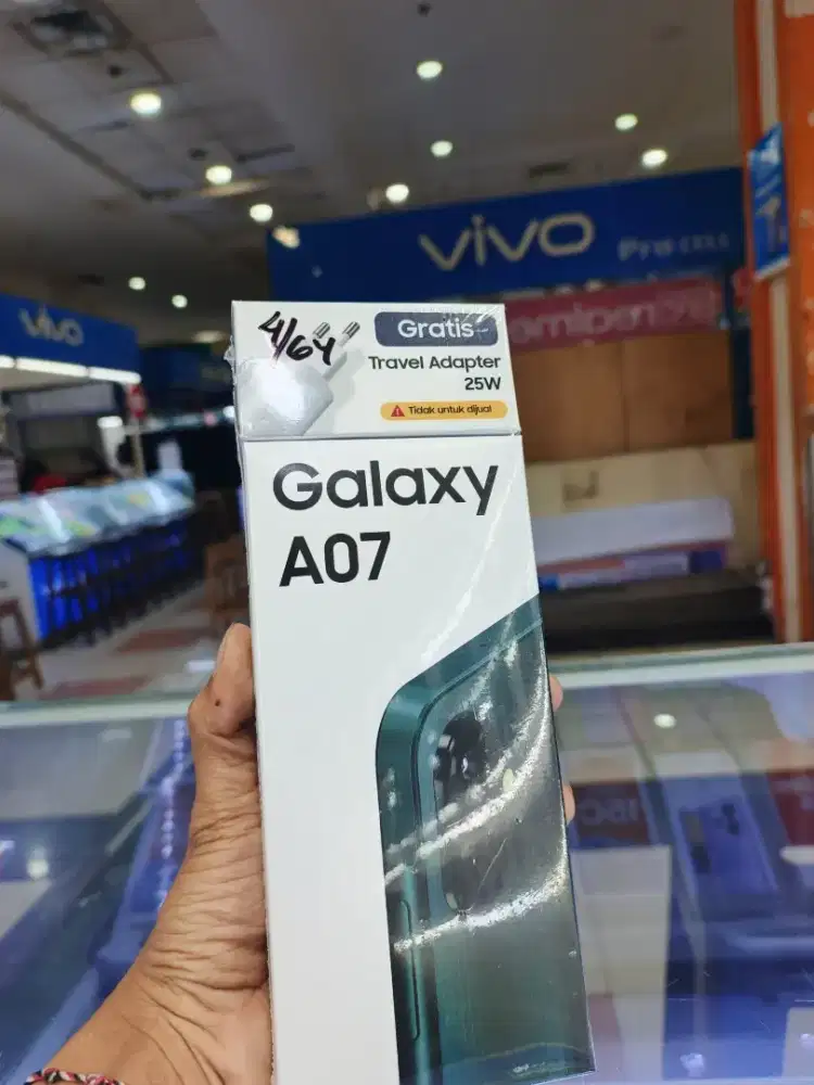 Samsung A07, cicilan mudah cukup ktp saja