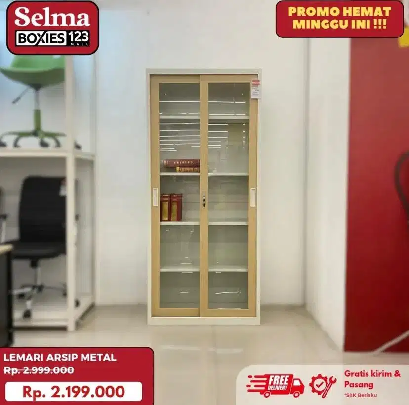 Lemari archy metal