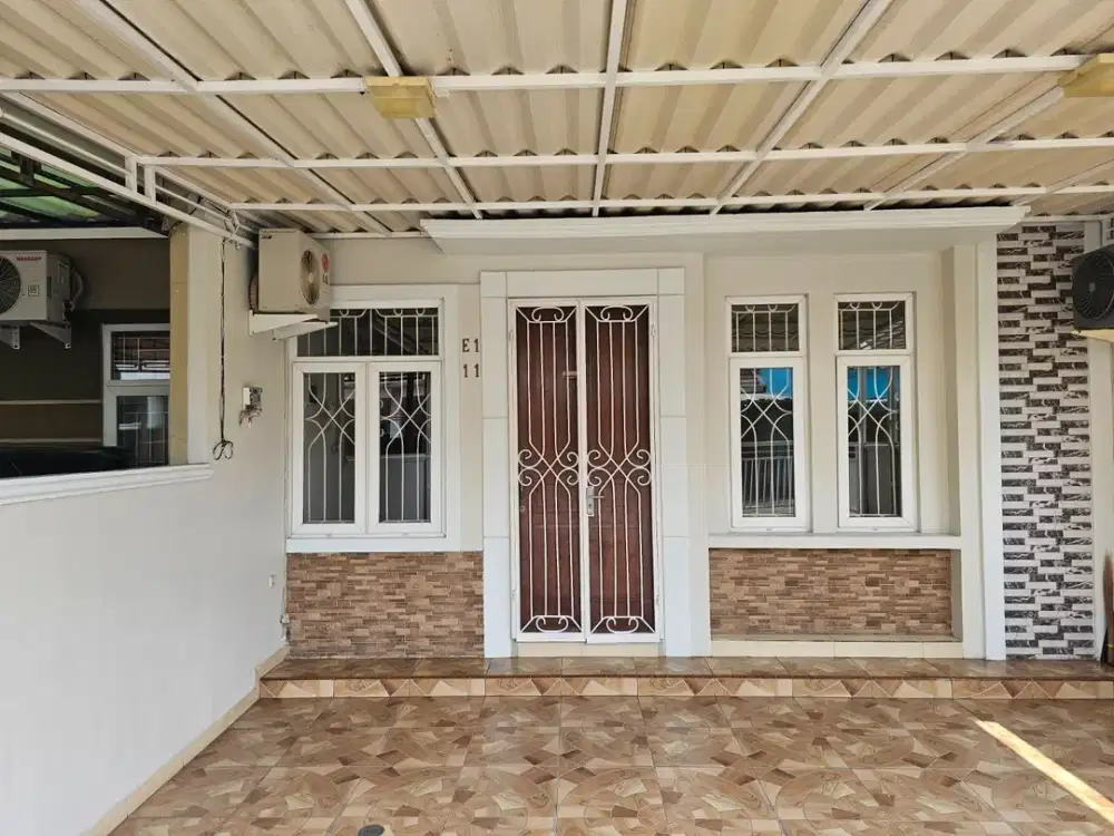 Dijual Rumah 1 Lantai Semi Furnished di Pabuaran Residence Kota Tangerang, Bebas Banjir
