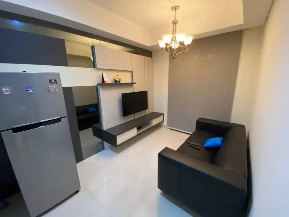 DISEWA APARTEMEN GOLD COAST PIK TIPE 2 BEDROOM 59m FULL FURNISH SIAP HUNI