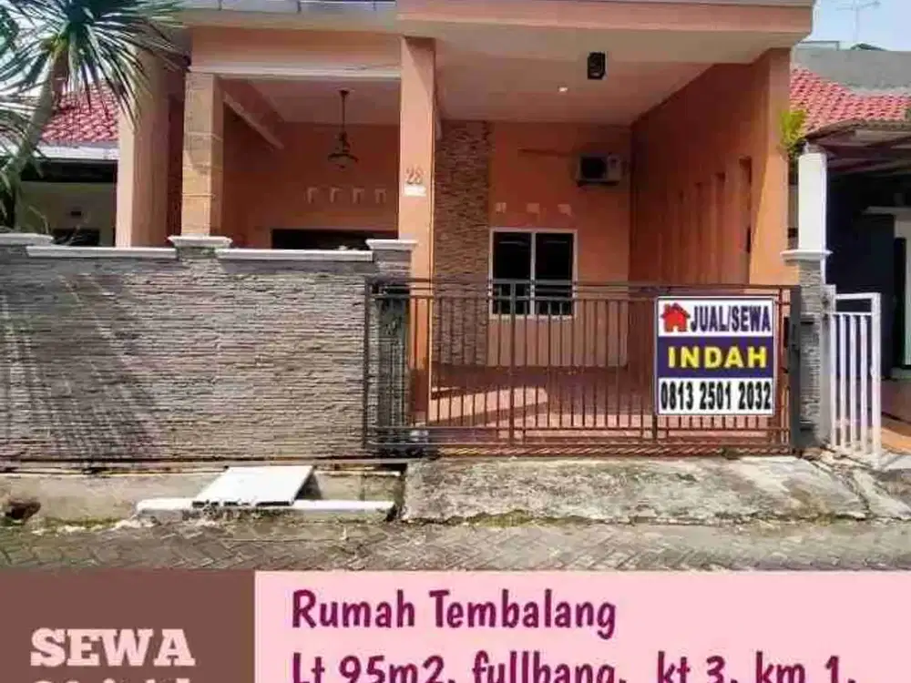 Rumah semi Furnish siap Huni di Tembalang dekat kampus Undip