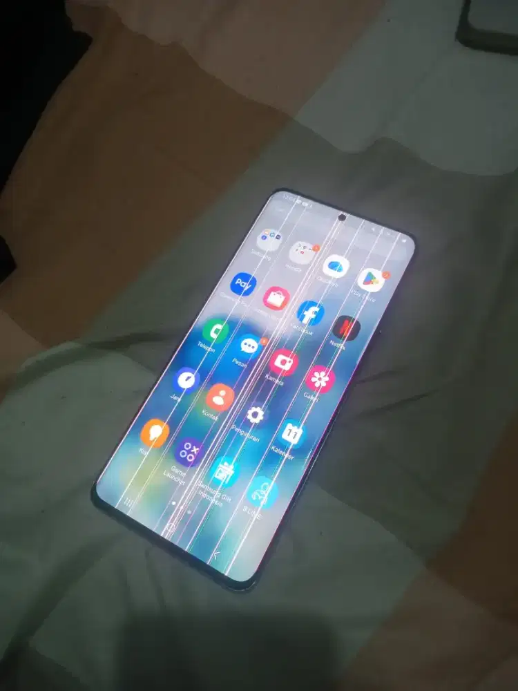 Samsung s20 plus 8/128 gb Minus garis on off Tombol copot