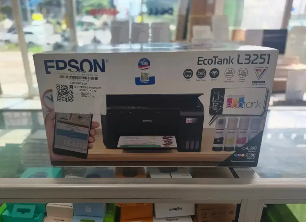 Printer Epson L3251 print scan copy wifi