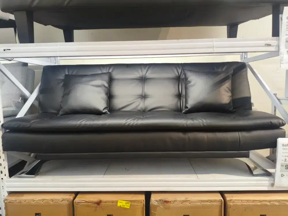 Sofa Bed PU Leather – Elegan & Multifungsi