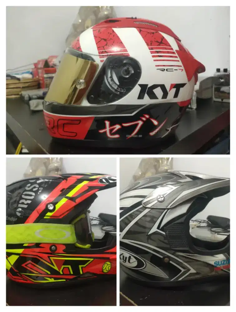 Helm KYT Kondisi Masih Bagus