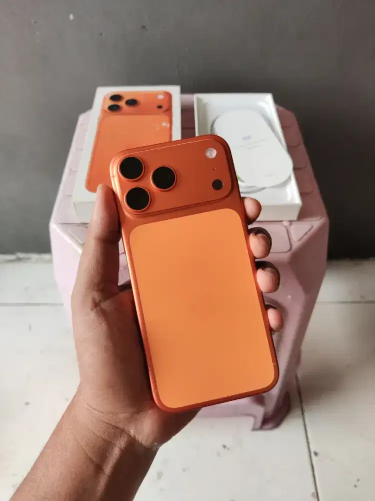 Iphone 17 promax 256gb inter fullset mulus