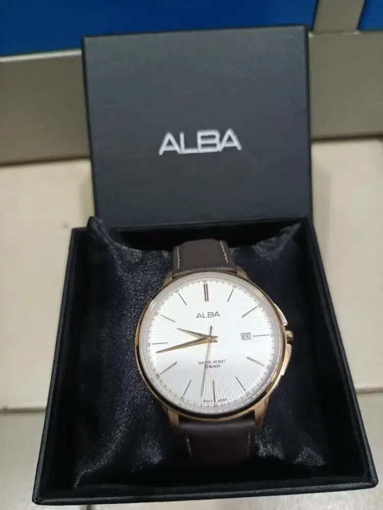 Jam Alba pria murah berkualitas, jam second, jam Alba Prestige