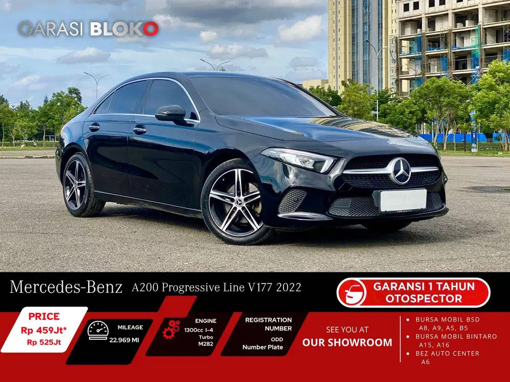 Mercedes Benz A200 V177 Progressive Line Sedan CKD 2022