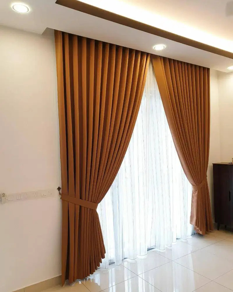 Penyedia Gorden Blackout Pasang Skat Klinik Hordeng Gordyn Vitrase