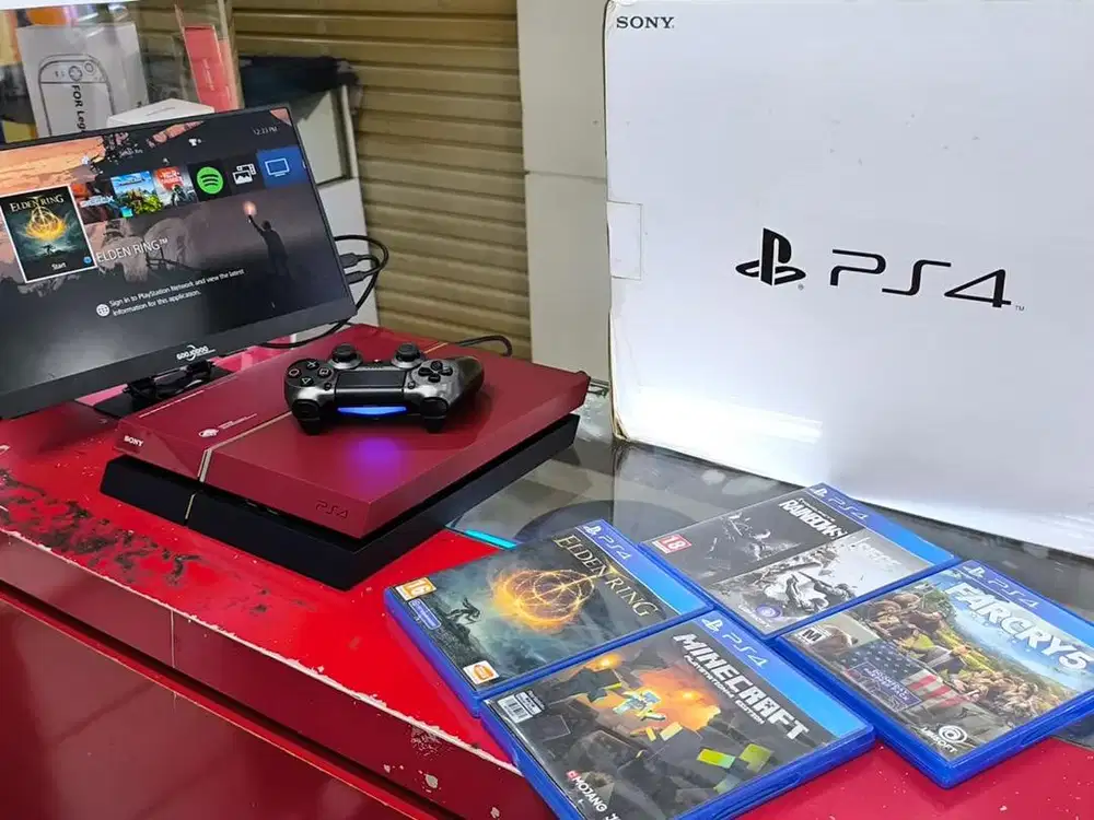 Ps4 Fat 500GB Metal Gear Solid V Edition