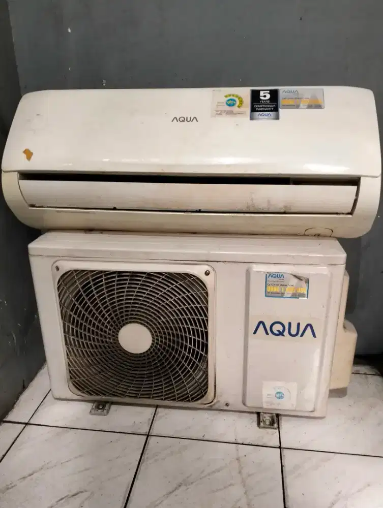 ac split 1/2 pk aqua bagus,dingin