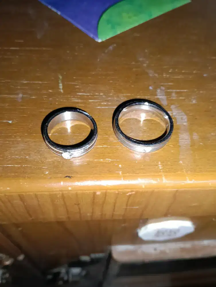 Cincin couple perlinis