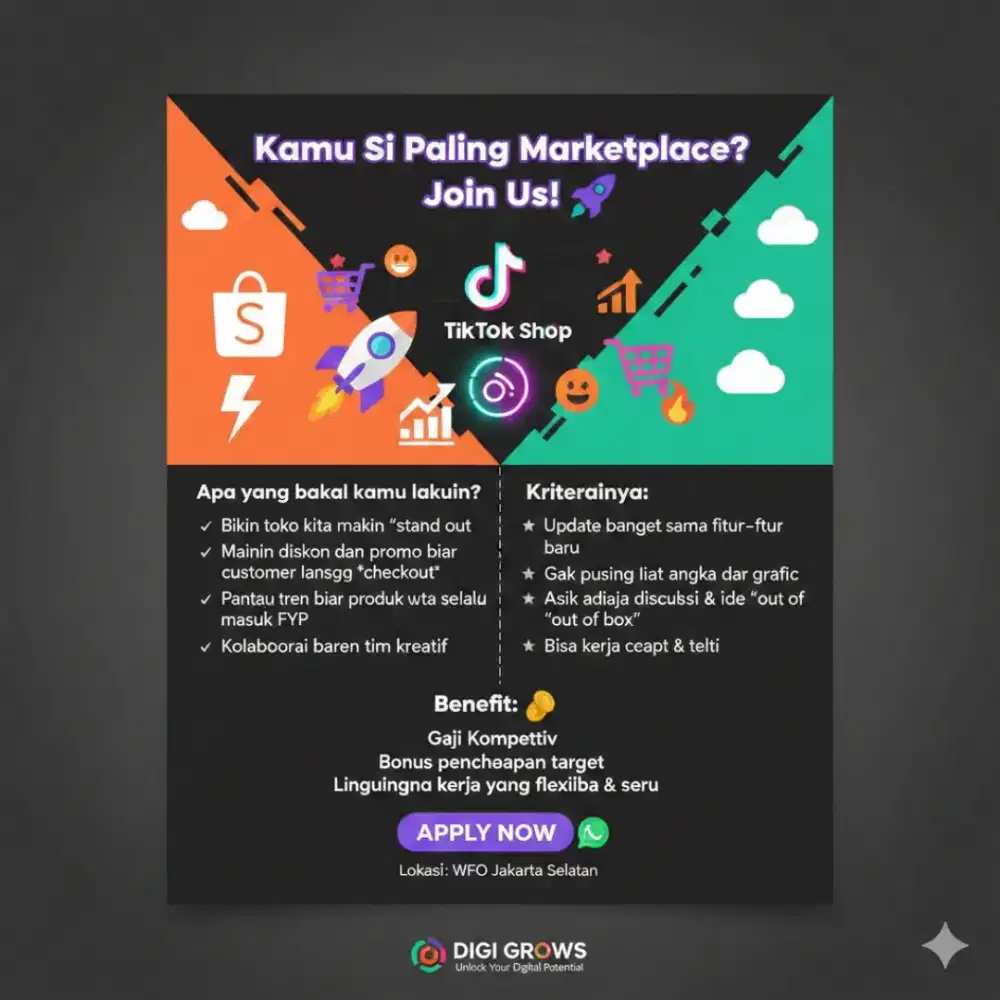 Di cari Marketing Online Shop