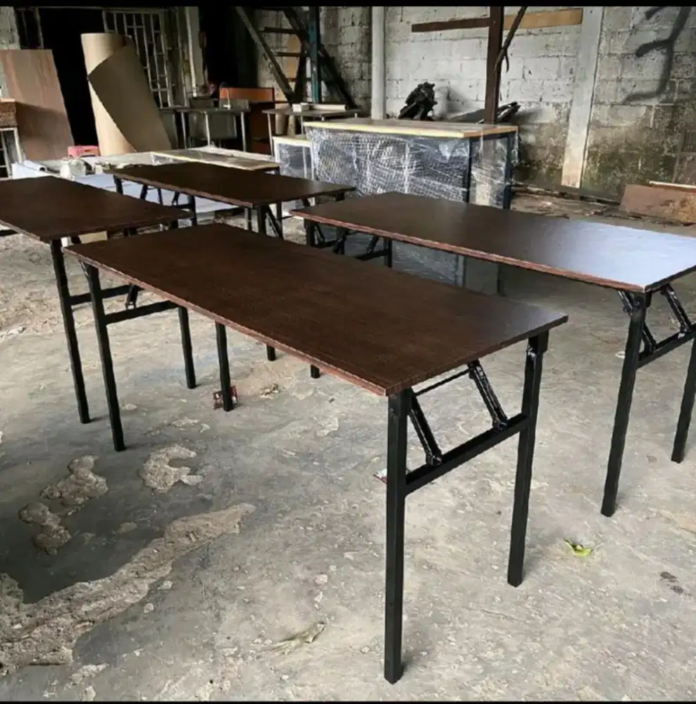 Meja lipat , meja makan bazar jualan