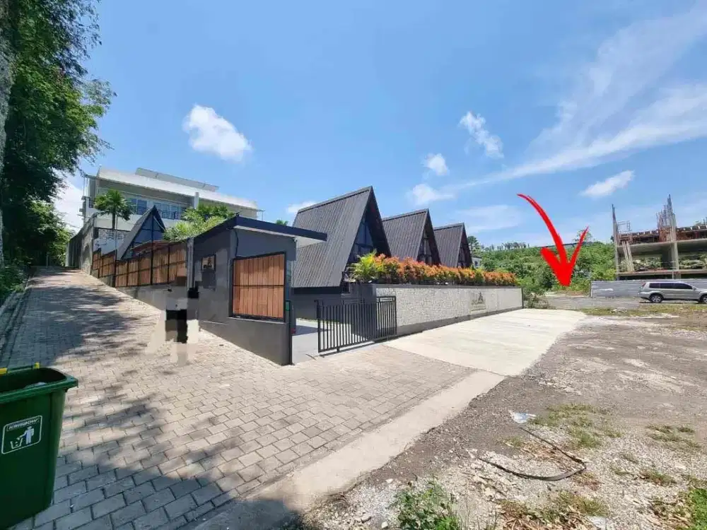 Tanah langka kawasan villa yang berlokasi di Ungasan