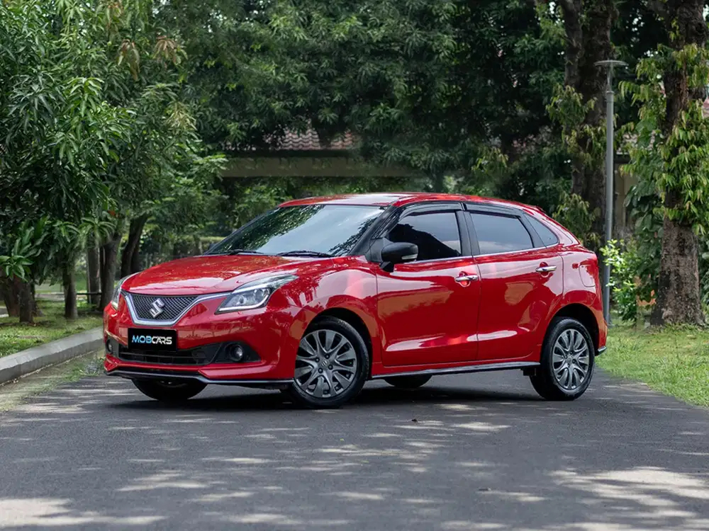 LOW KILOMETER !!! BALENO HB 1.4 AT MATIC 2017 MERAH