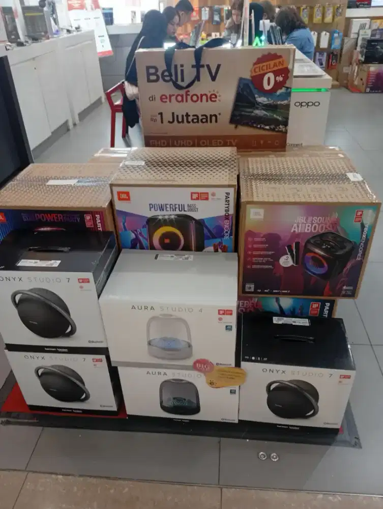 Cicilan TV dan spiker aktiv