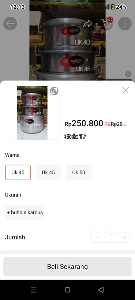 Panci JAWA MASPION 40