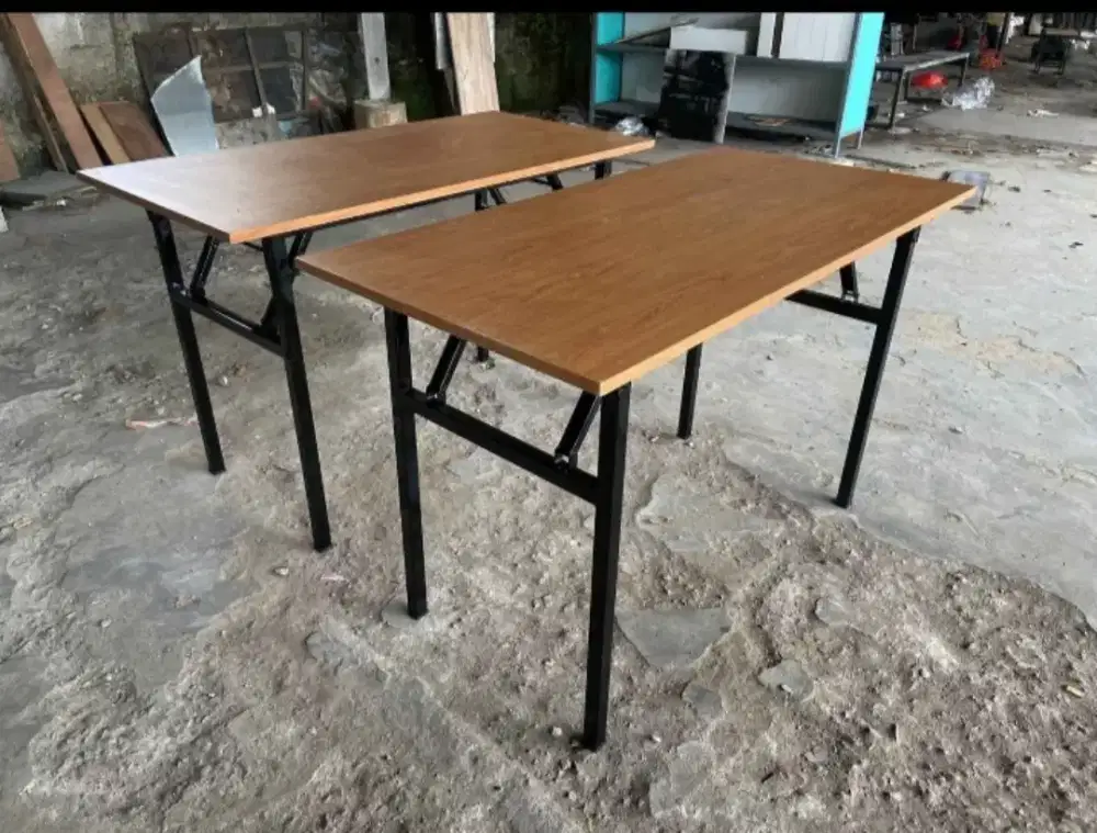 Meja lipat makan bazar jualan kantor kerja