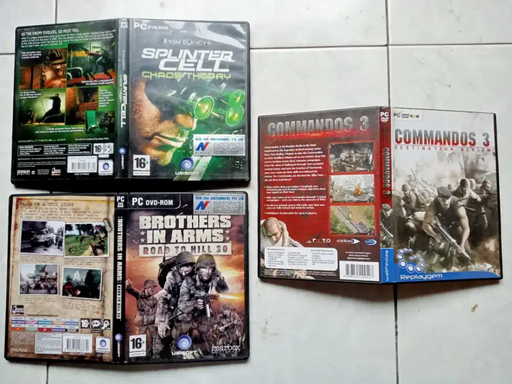 DVD GAME ORIGINAL (Borongan = 3 Pcs)