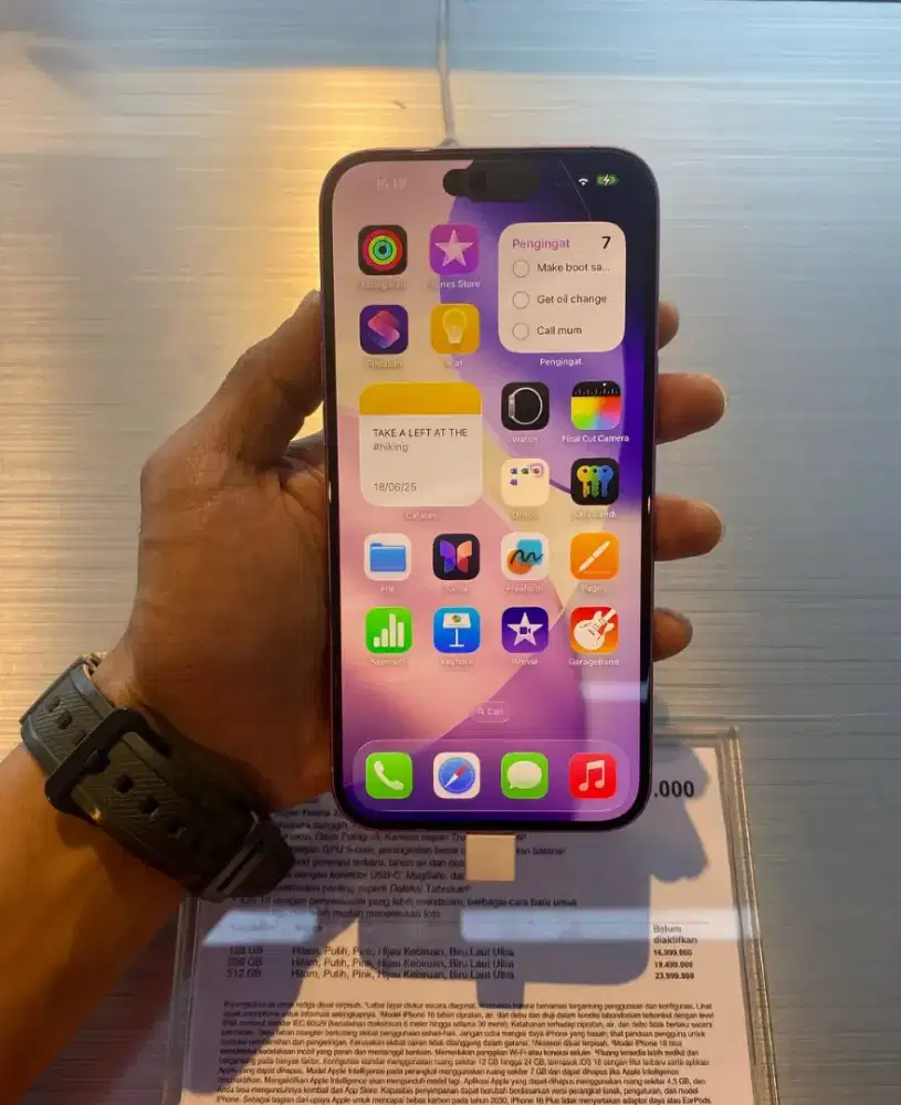 Cicilan iPhone 16 Promax mulai dari 1jutaan