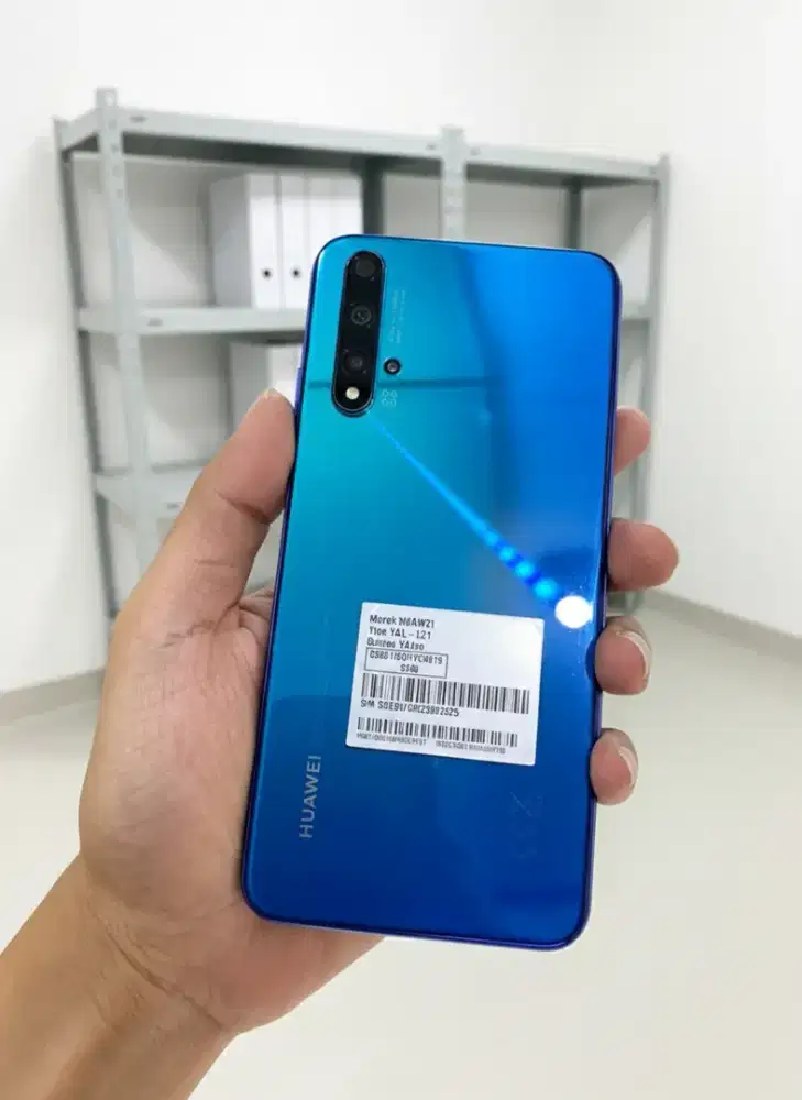 HUAWEI NOVA 5T NFC 8/128 SUPER MULUS FULSET NO MINUS