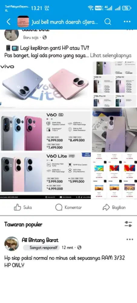 hp tahan banting&tahan air yaa di vivoo
