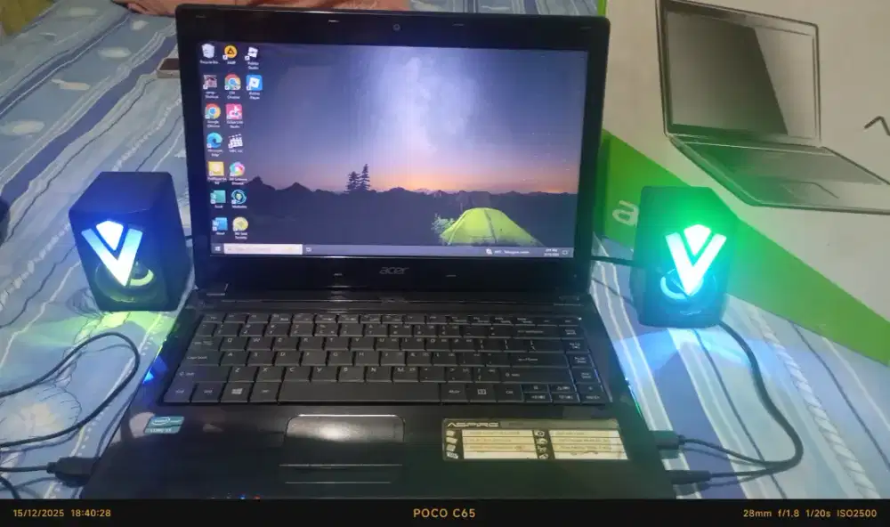 Laptop Acer i3 Ram 4 HDD 500gb