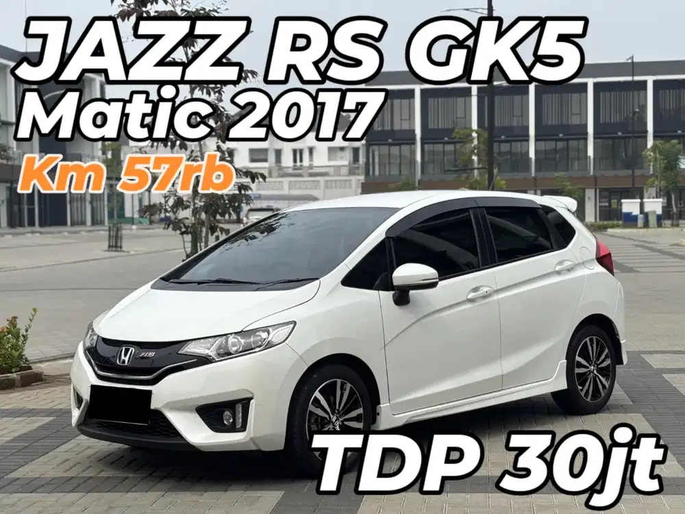 low km 57rb Honda Jazz 1.5 RS at 2017