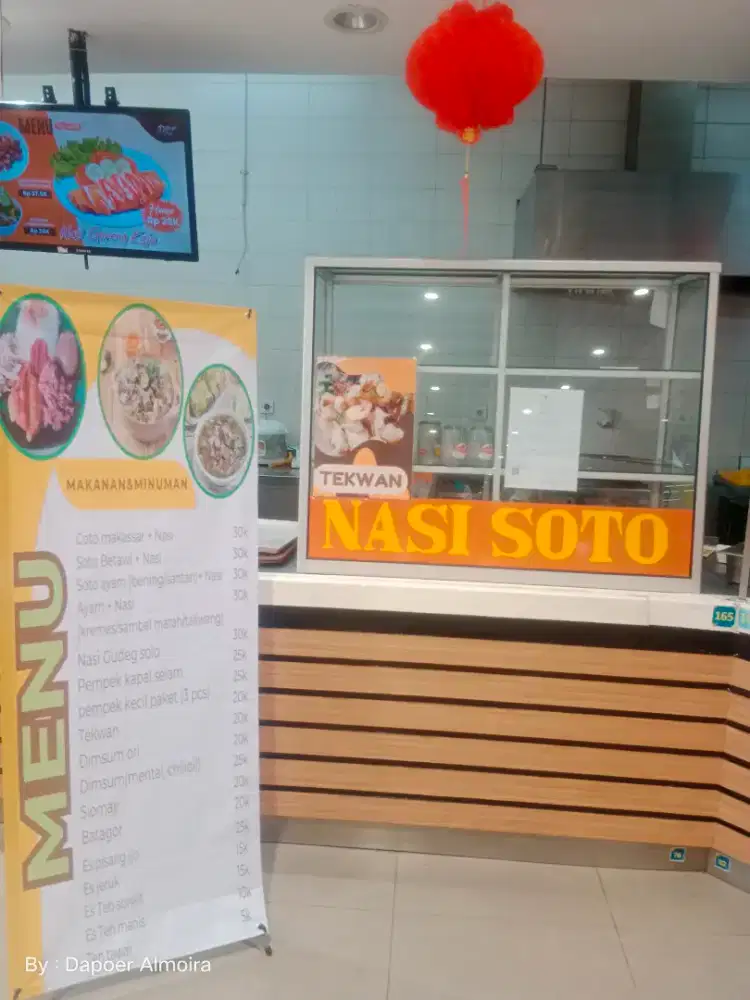 Butuh yang jaga stand