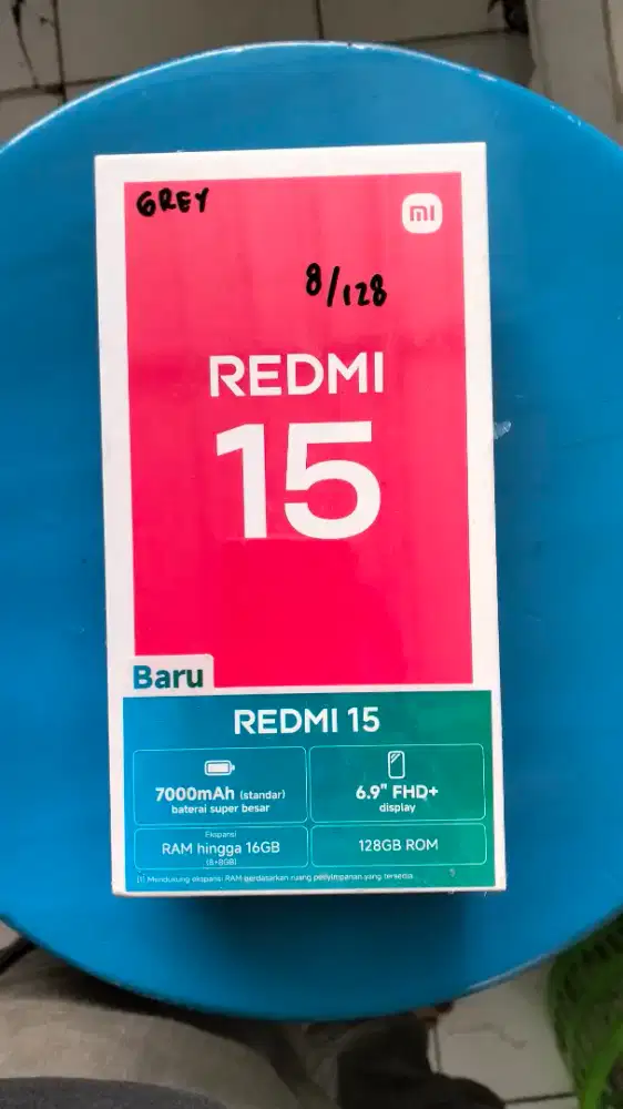 Xiaomi redmi 15 (8/128) new spesial promo