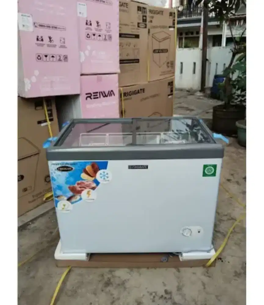 Jual Kredit Kulkas Freezer Es Box Baru HCI