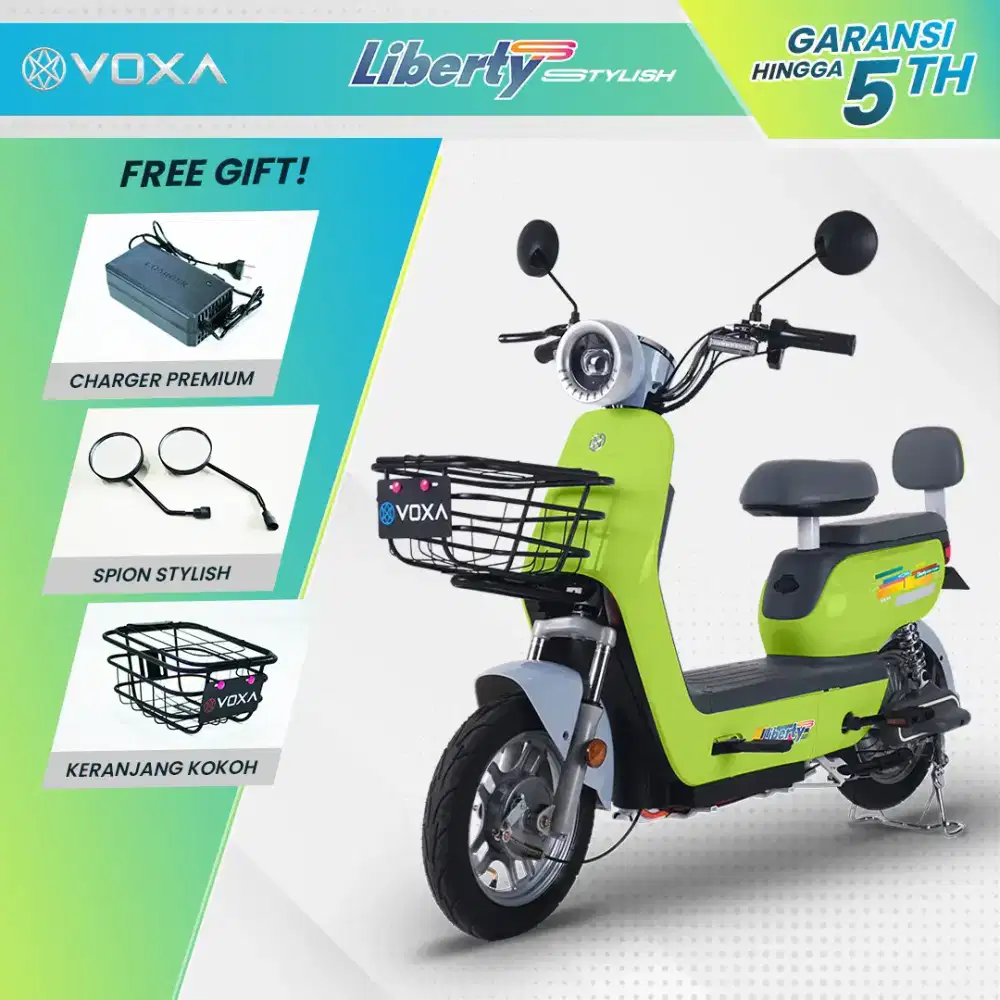 Voxa Sepeda Listrik Liberty Stylish