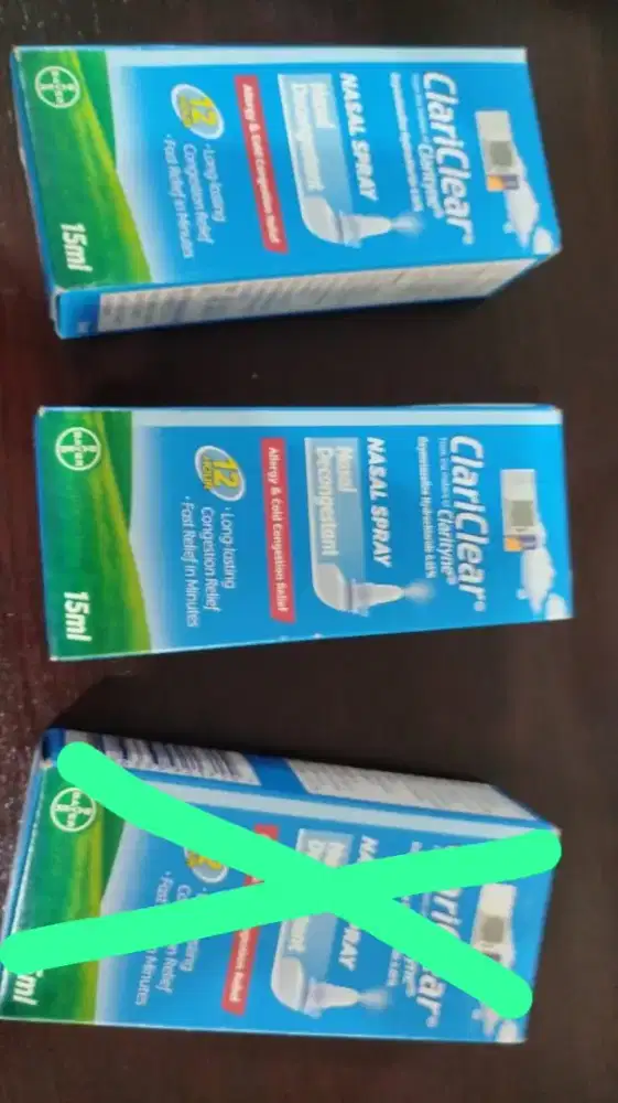 Clari Clear 15ml Ori dari Kuala Lumpur baru gress masih segel exp 2028