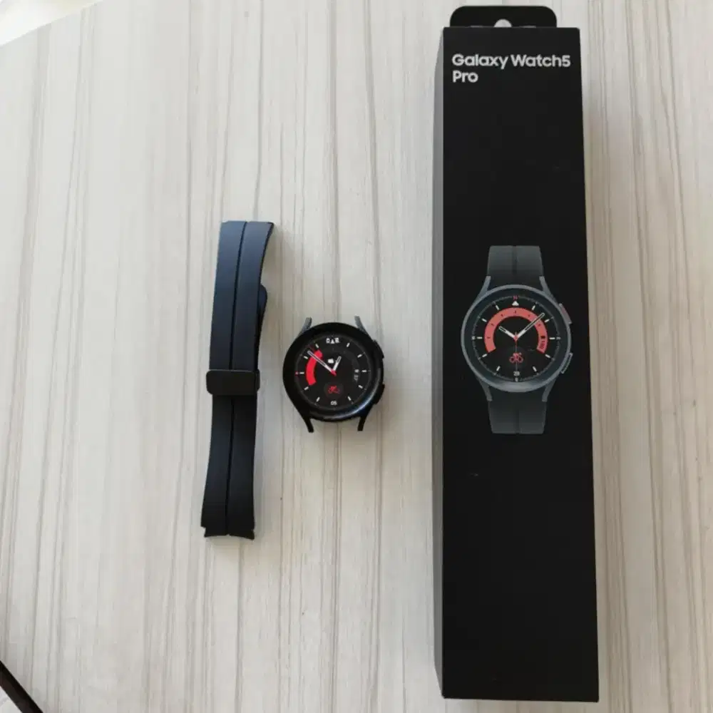 SAMSUNG GALAXY WATCH 5 PRO 45MM FULLSET MULUS POL NO MINUS