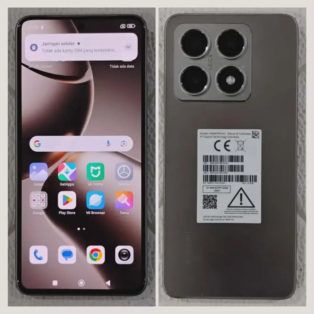 XIAOMI 14T RAM 12/512 FULLSET SUPER MULUS NO MINUS