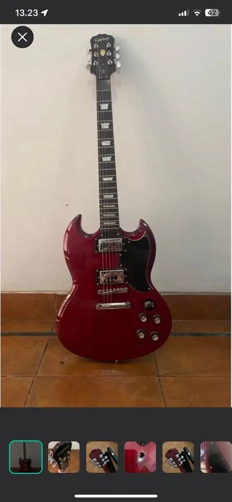 Epiphone SG red devil