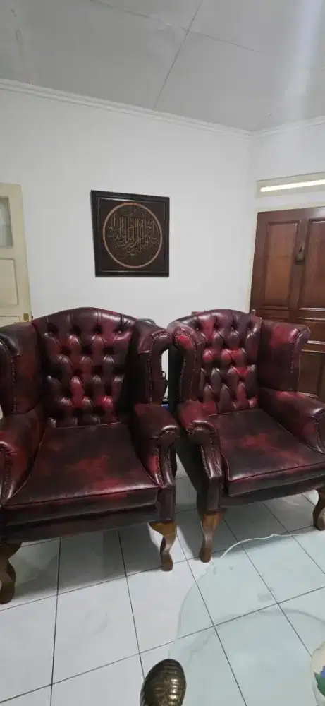 Kursi Chesterfield-style