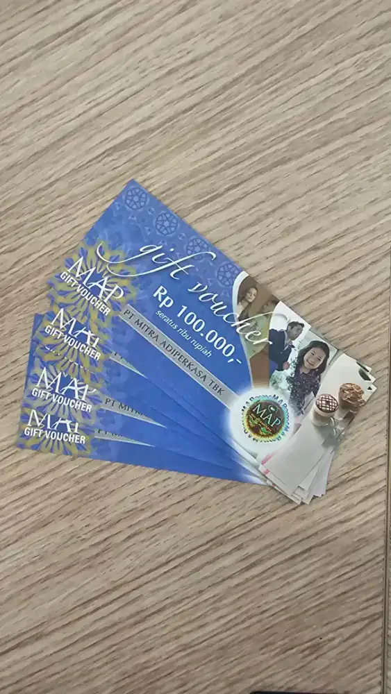Voucher MAP 100 ribu