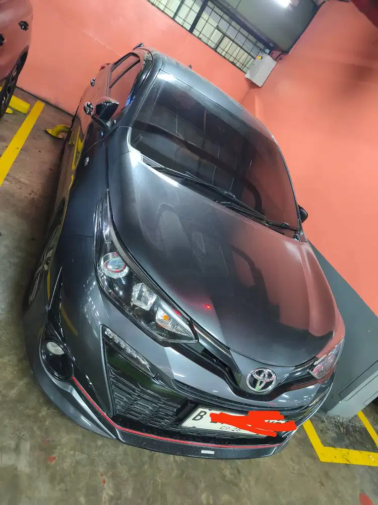 Yaris TRD S AT 2018,service rutin 1 th 2x di plaza toyota,front camera