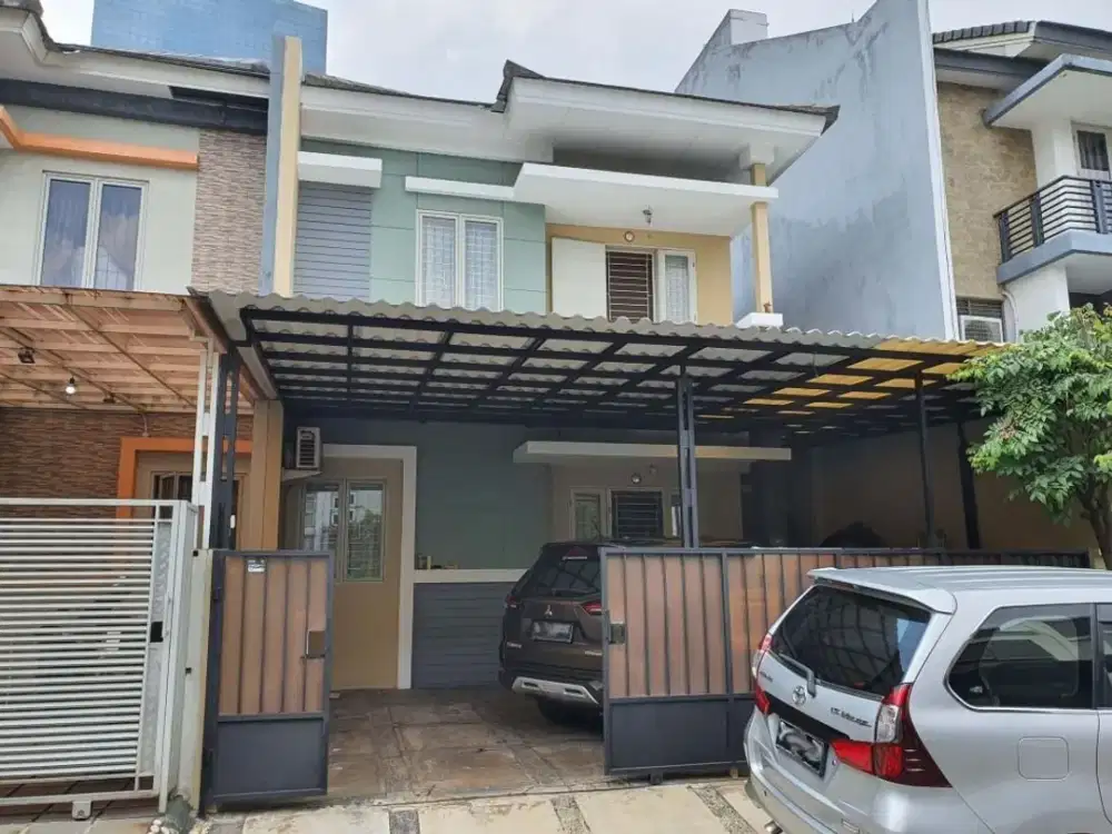 Ton - Dijual Rumah Puri Indah Jakarta Barat 4 Kamar 2 Lantai Semi Furnish