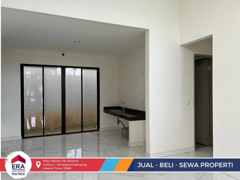Rumah Mewah Cantik Cluster Asya Semayang 9x14 Jakarta Garden City