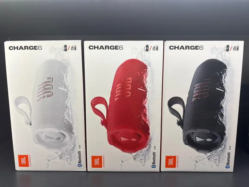 NEW ARRIVAL !! JBL CHARGE 6 NEW SEGEL RESMI IMS /JBL