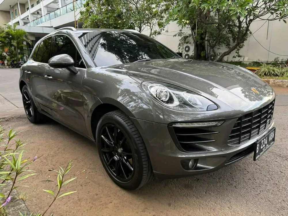 Porsche Macan S 2016 Rare Grey Abu 2015 Porsche 2017 Jual Cepet Bu